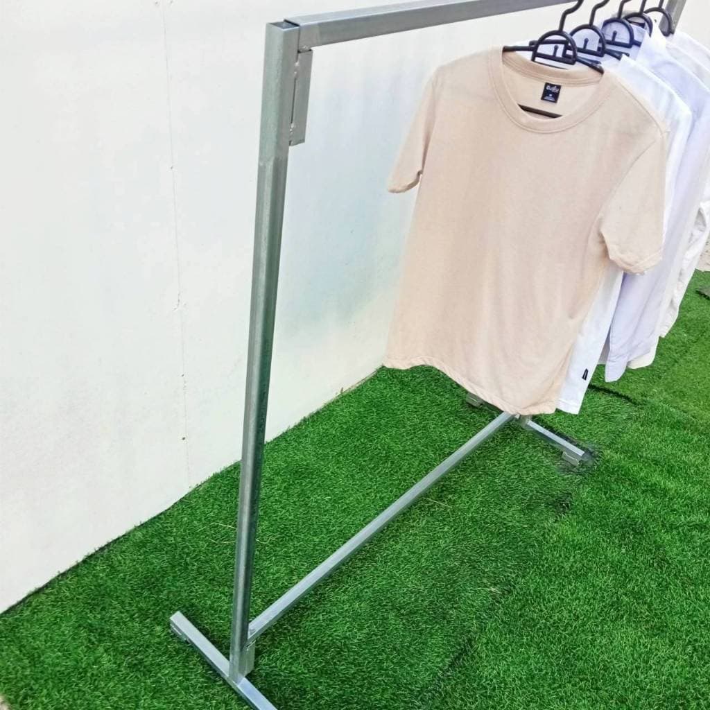 ราวตากผ้า แขวนเสื้ออเนกประสงค์ ราวตลาดนัด เหล็กหนา/ใหญ่ งานแข็งแรง เน้นใช้งาน MT074 รูปที่ 4