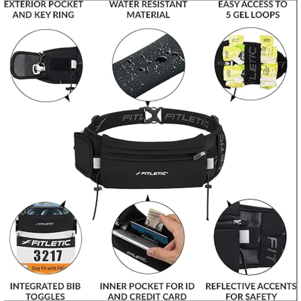 Fitletic Ultimate II กระเป๋าคาดเอววิ่ง กระเป๋าใส่มือถือ ไม่เด้งไปมา รูปที่ 6