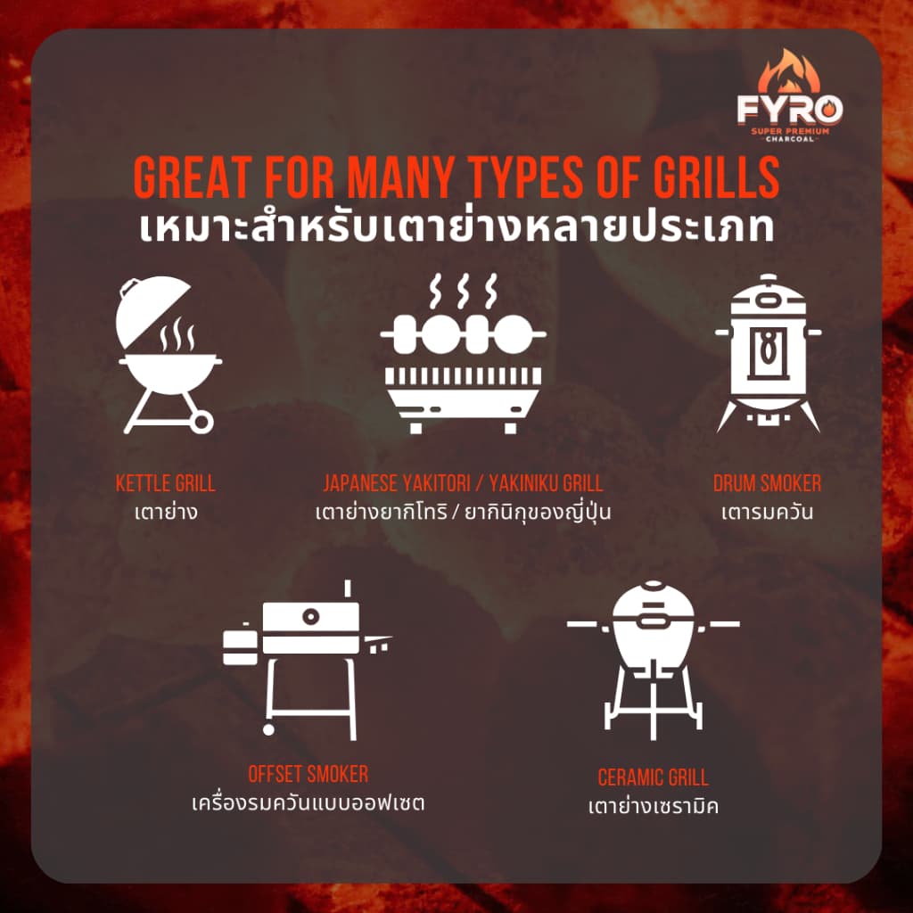 Grade A BBQ Coconut Shell Charcoal Beads /Pillow Briquettes 4 KG ถ่านอัดบาร์บีคิวกะลามะพร้าว รูปทรงลูกปัด/หมอน 4 ก.ก รูปที่ 6