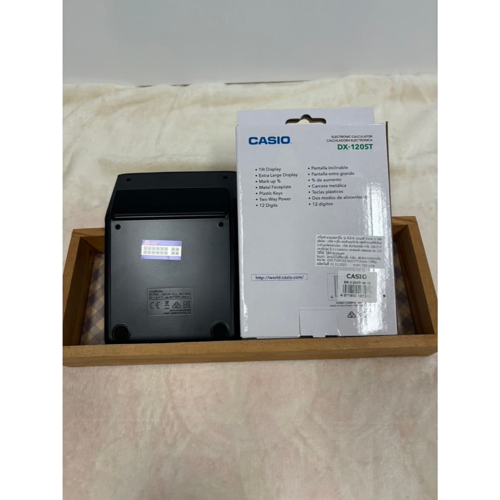 เครื่องคิดเลข Casio DX-120ST 12 หลัก รูปที่ 3