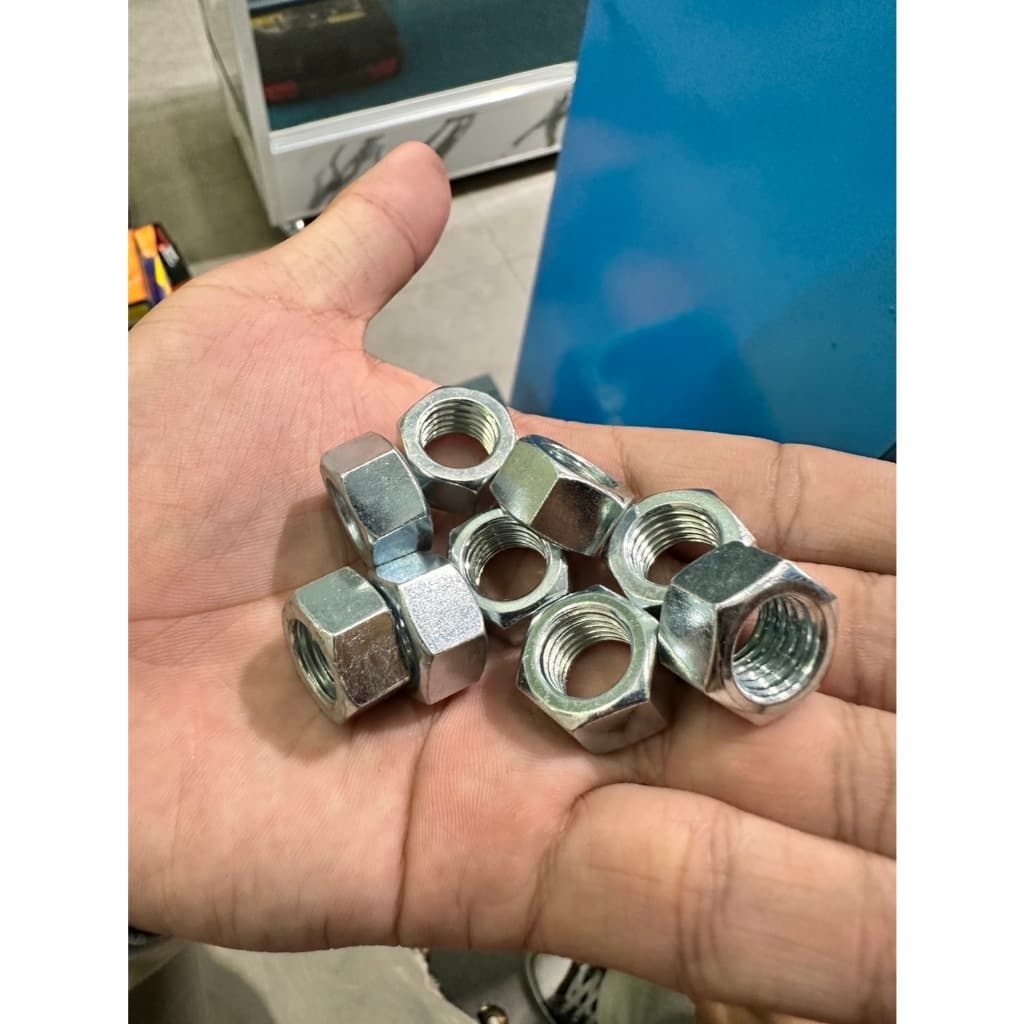 หัวน็อตกิโล เกลียวหุน BSW ขนาด 1/4" - 3/4" แพ็ค 1 กิโล / 0.5 กิโล #น็อตตัวเมีย รูปที่ 2