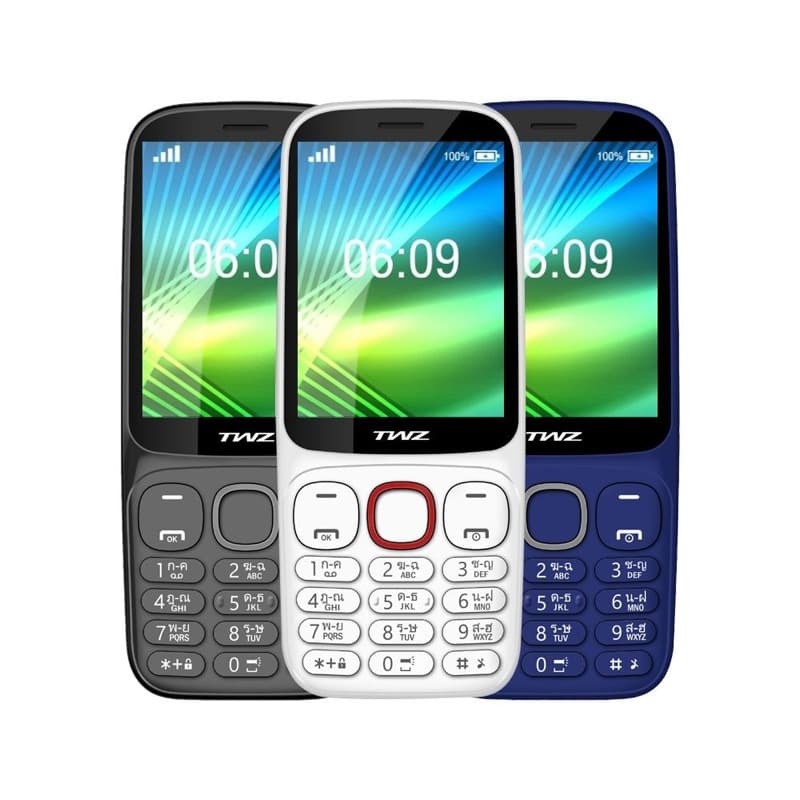 TWZ M1 โทรศัพท์มือถือปุ่มกด จอใหญ่ ตัวหนังสือใหญ่ มีกล้องถ่ายรูป ใส่ได้ 2 ซิม รองรับ 4G ประกัน1 ปี รูปที่ 5