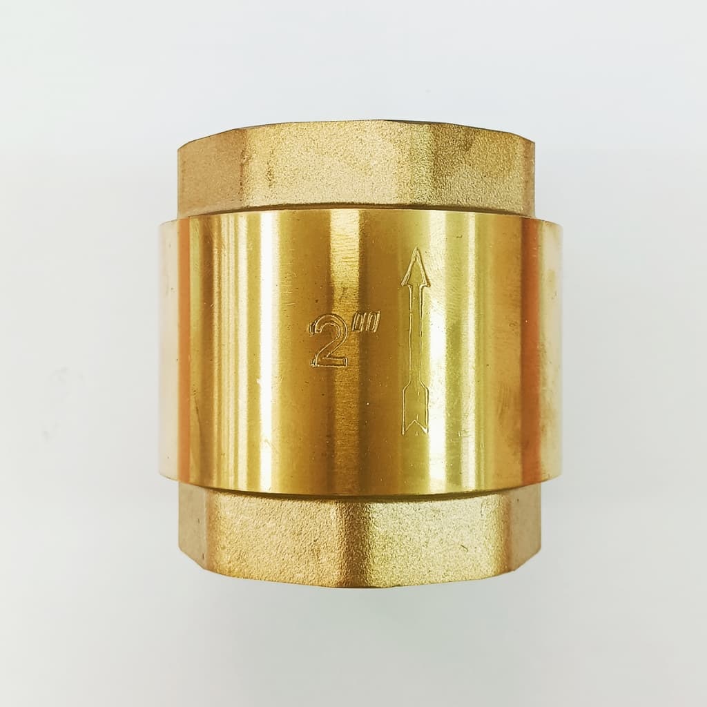 เช็ควาล์วทองเหลือง สปริง แบบแนวตั้ง 1.1/2" - 3" Brass Spring Check Valve "TMOK" รูปที่ 4