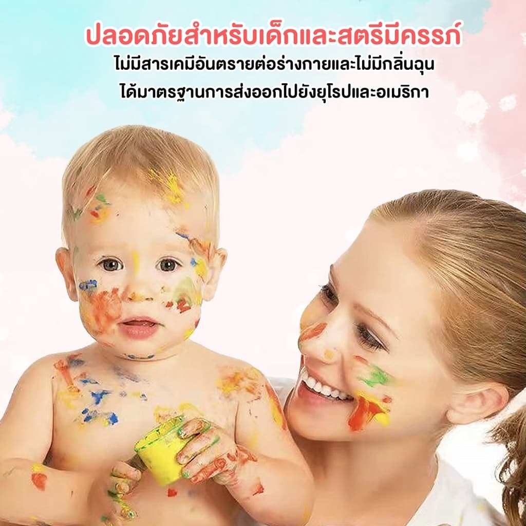 ระบายสีตามตัวเลข ภาพวาดตกแต่งอะคริลิก ของขวัญเด็ก กระตุ้นจินตนาการ มีให้เลือกหลายแบบ รูปที่ 3
