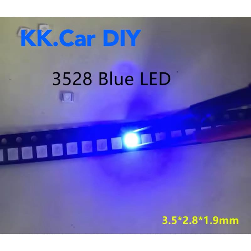หลอดไฟเรือนไมล์ วีโก้ ฟอร์จูนเนอร์ อินโนว่า LED ไอซ์บลู-ชมพู-ขาว-น้ำเงิน-เขียว 20 หลอดต่อ 1 ชุด สำหรับไฟหน้าปัดเรือนไมล์ รูปที่ 8
