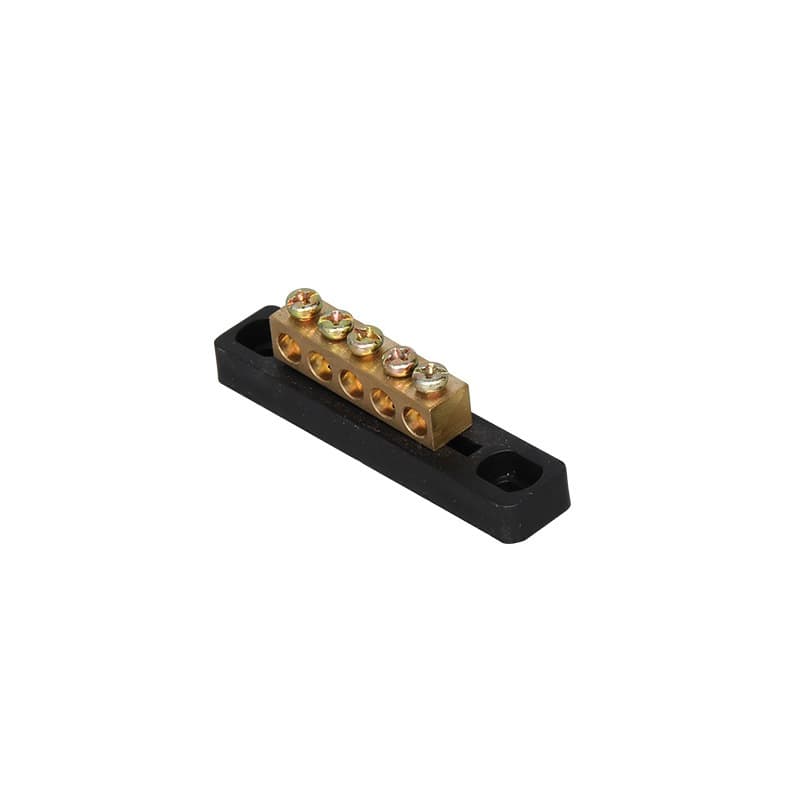 บัสบาร์ทองเหลือง บาร์กราวด์ บาร์นิวทรัล บัสบาร์ กราวด์ Busbar Ground Bar รูปที่ 3