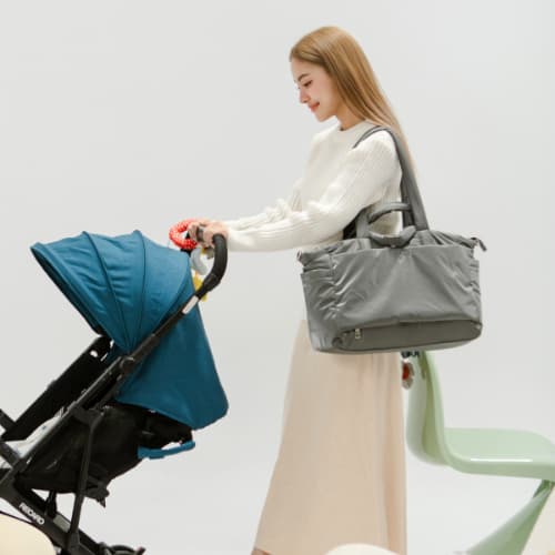 COVE Mother Of All - Essentials TOTE กระเป๋าใส่ของอเนกประสงค์ กระเป๋าแม่ลูกอ่อน กระเป๋าออกกำลังกาย เบา ช่องเยอะ 15 ช่อง รูปที่ 4