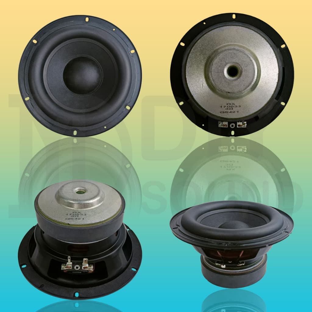 DIYsound ดอกซับ J Brand A500 6.5 นิ้ว 3Ω 100W ดอกซับ 6.5นิ้ว ดอกลำโพง 6.5นิ้ว ดอก 6.5 นิ้ว เบส ดอก 6.5นิ้วซับเบส รูปที่ 2