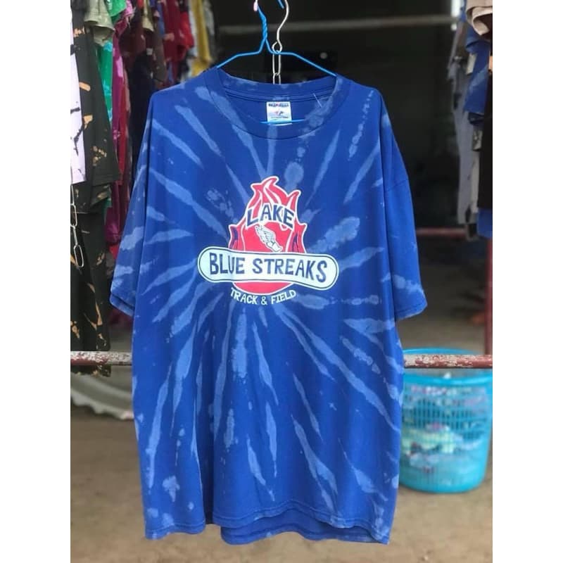 เสื้อกัดสี ไซส์ ฝรั่ง เสื้อมัดย้อม ราคาส่ง29บาท เสื้อคนอ้วน มือสองเกรดA รูปที่ 7