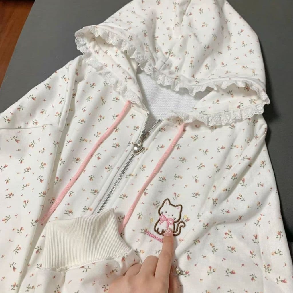 Dulcea⭐ ⭐เสื้อกันหนาว เสื้อฮู้ด แขนยาว 2024สินค้ามาใหม่ เกาหลี ใส่สบายๆ ทรงหลวม สไตล์สปอร์ต #21881 รูปที่ 6