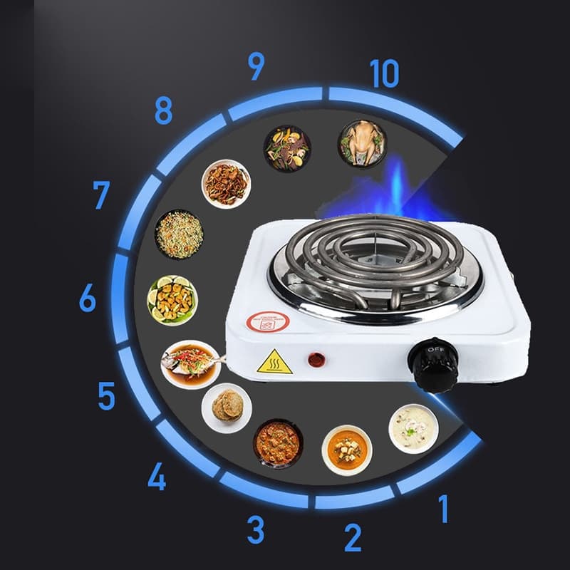 เตาแม่เหล็กไฟฟ้า 1000w เครื่องใช้ครัว Hotplate เตาอเนกประสงค์ เตาทำความร้อน รูปที่ 2
