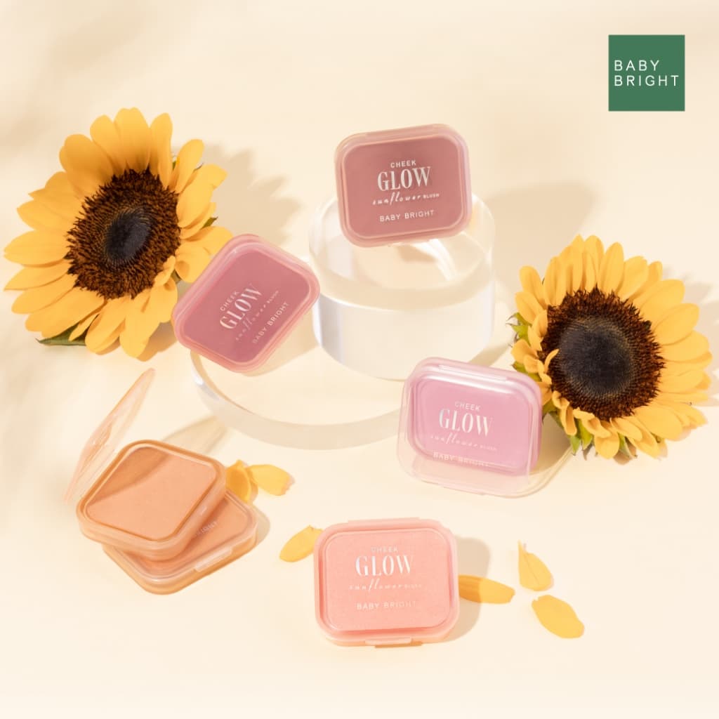 Baby Bright ชีคโกลว์ซันฟลาวเวอร์บลัช 5.2G บลัชออนเนื้อนุ่มโกลว์เนียนละเอียด รูปที่ 6