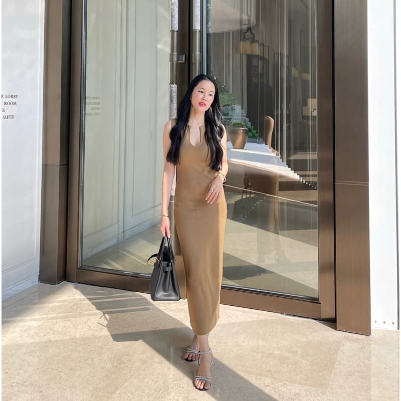 LITAS : AMBER DRESS เดรสออกงาน เดรสคอยู รูปที่ 3
