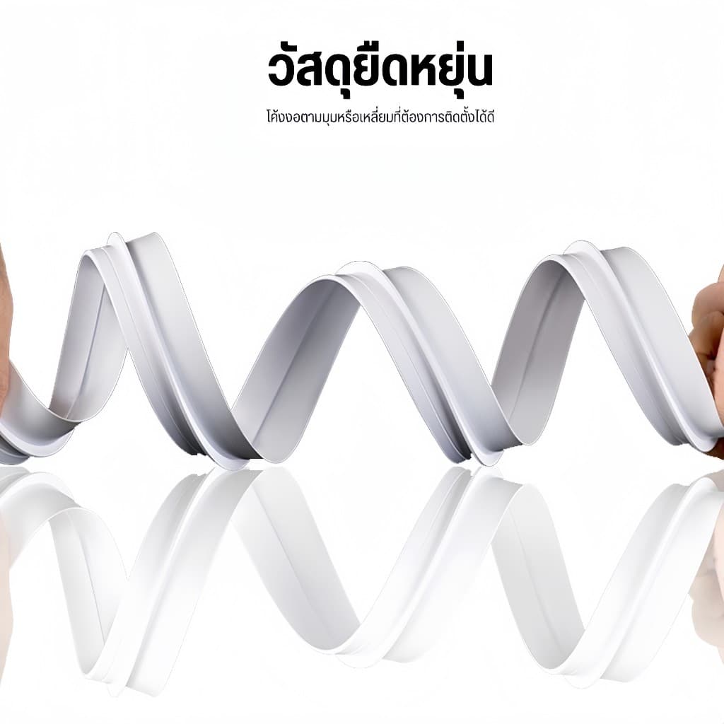 แถบปิดผนึกประตูและหน้าต่าง แถบยางกันฝุ่น ยาง กันเสียงประตูตะเข็บแถบกันเสียง เทปกันน้ำป้องกันการชนกันแบบมีกาวในตัวสำหรับก รูปที่ 4
