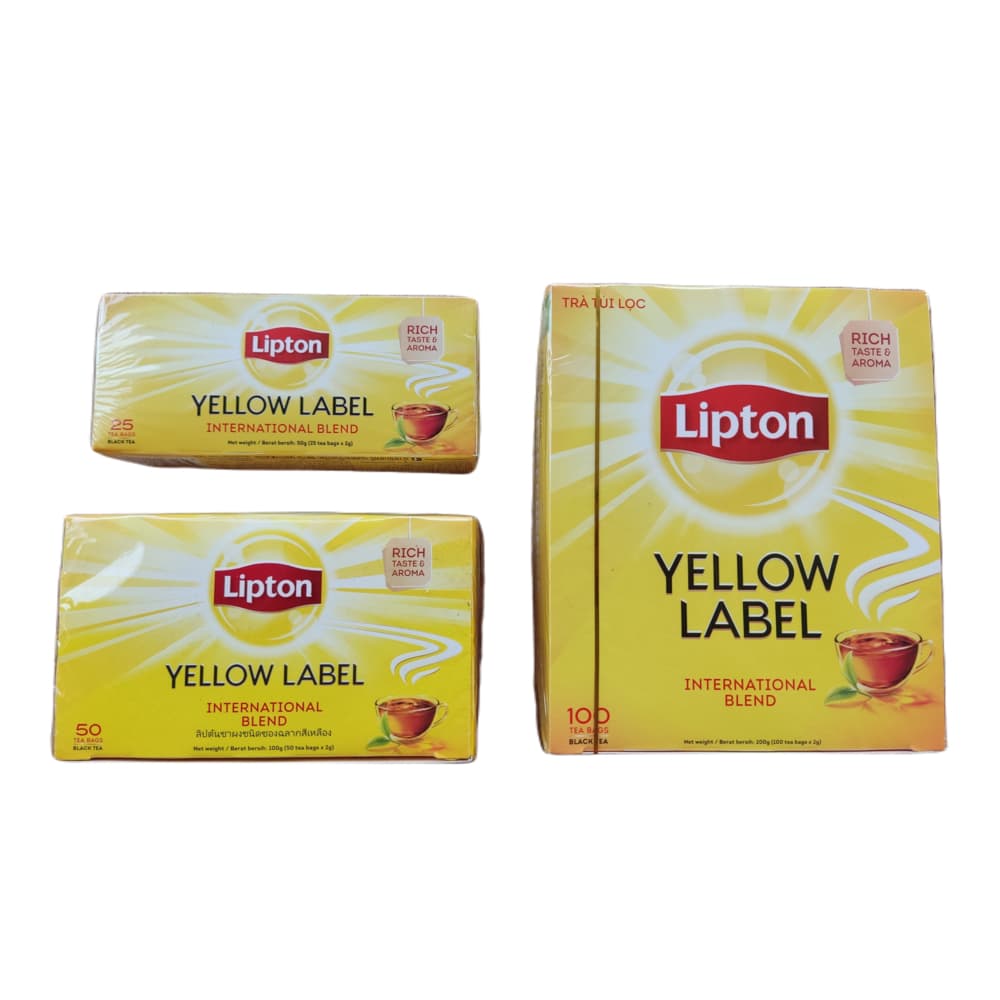 Lipton ชาลิปตัน แบบซองจุ่ม 25 50 และ 100 ซอง กลิ่นหอม รสชาติดี สุดๆ รูปที่ 1