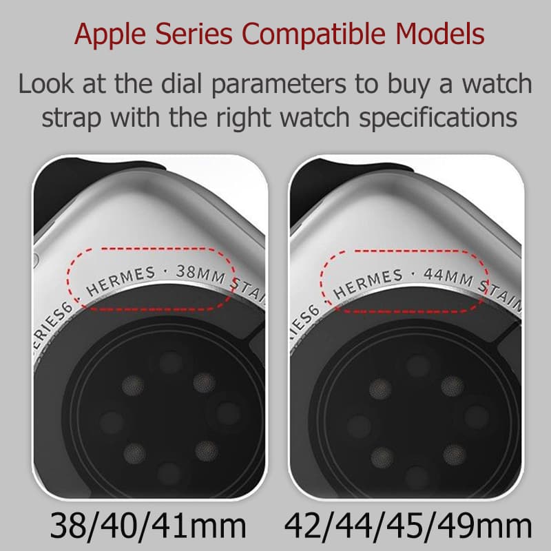 สายซิลิโคนสีทึบเหมาะสำหรับ iwatch series 1/2/3/4/5/6/7/8/SE/9/10/11 สายกันน้ำและระบายอากาศได้42/44/45/46/49/mm41/40/38mm รูปที่ 6