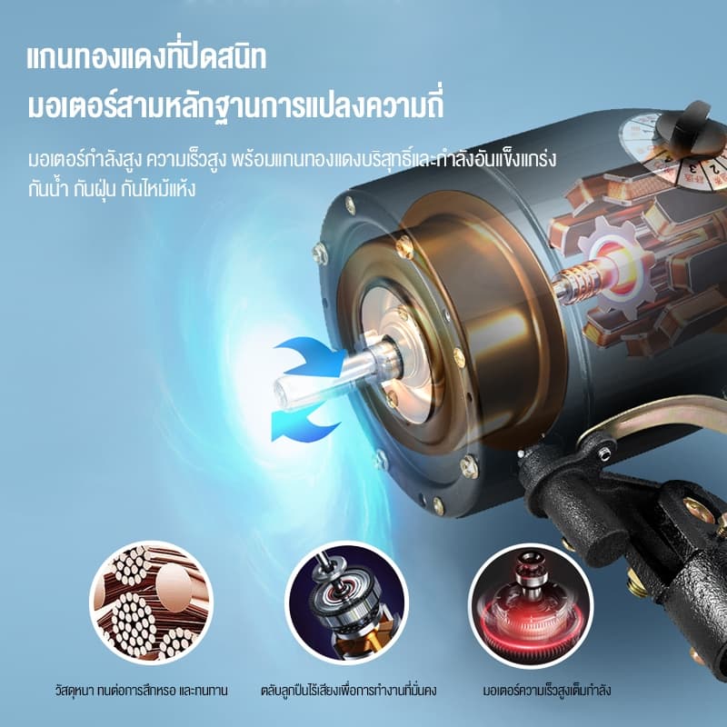 พัดลมแบบละอองน้ำแนวตั้ง 45L ถังเก็บน้ำขนาดใหญ่พิเศษ พัดลมไอน้ำ ปรับได้สามระดั พัดลมอุตสหกรรม เย็นลงอย่างรวดเร็ว รูปที่ 8