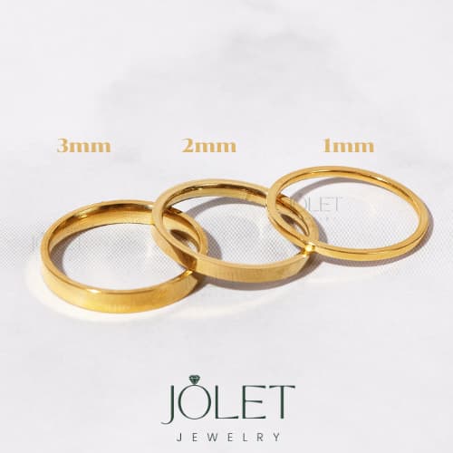 jolet แหวนสแตนเลส สีดำเหลี่ยม หนา 1 mm 2 mm 3 mm ไม่บิด ไม่เบี้ยว แข็งแรง ทนทาน ไม่ลอก ไม่ดำ แหวนคู่ รูปที่ 7