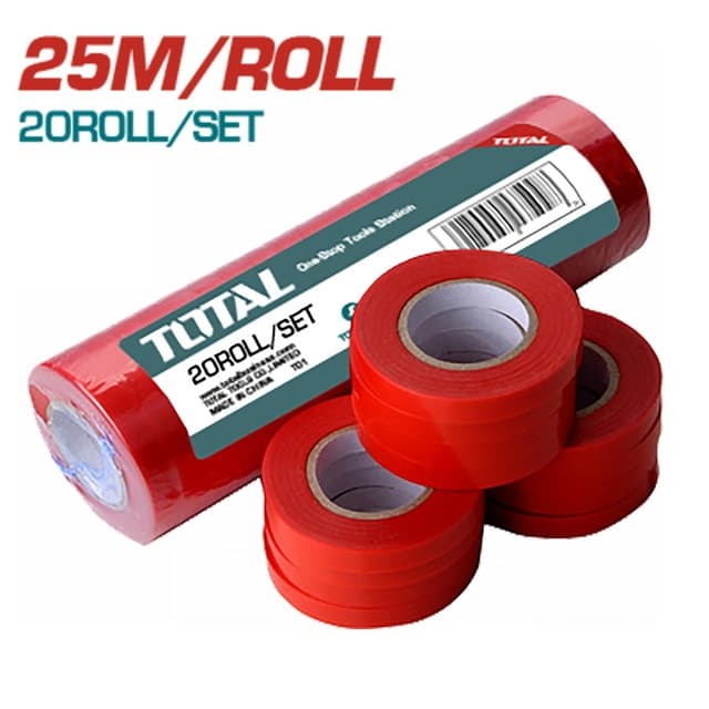 TOTAL ลูกแม็กสำหรับเครื่องรัด-มัดกิ่งไม้ THTPTM1251 / เทปพีวีซียาว 25 เมตร รูปที่ 2