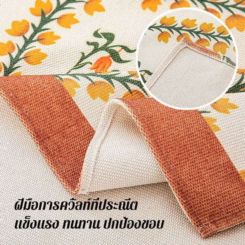 ผ้าคลุมโซฟา ผ้าคุมโซฟา 1/2/3/4 ที่นั่ง นุ่มสบายดี ทนต่อการขีดข่วน กันลื่น กันฝุ่น คุณภาพสูง รูปที่ 4