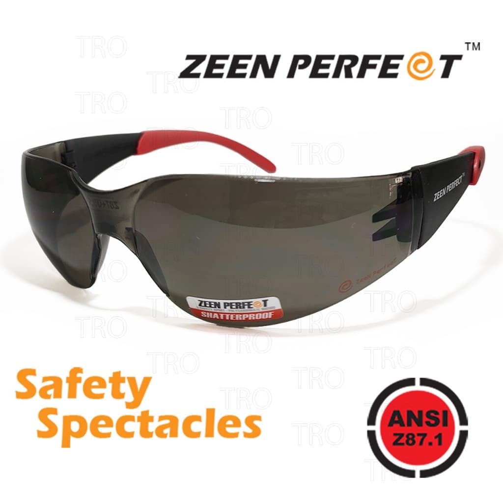 แว่น Safety ZEEN PERFECT รุ่น 9060TIP ขาสี Passes ANSI Z87.1 USA Standard ALL UV Protection รูปที่ 5
