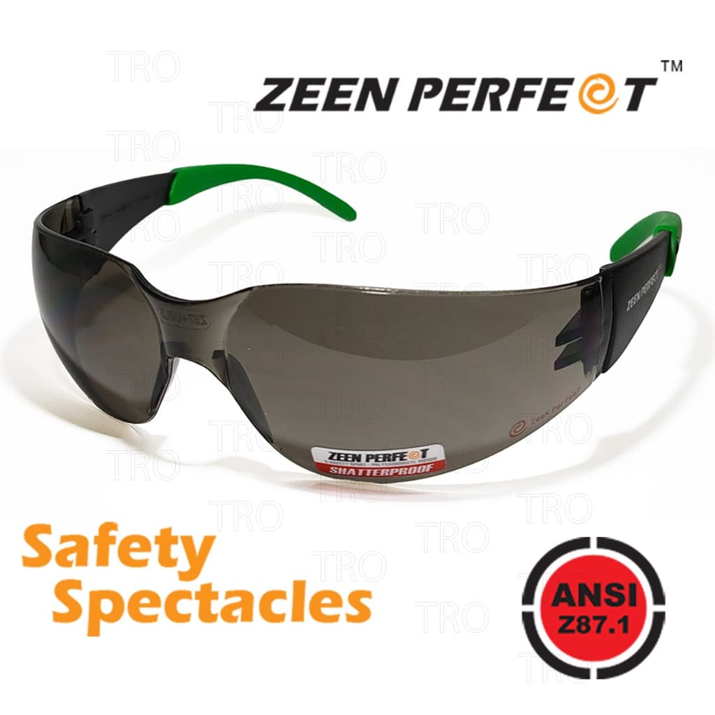 แว่น Safety ZEEN PERFECT รุ่น 9060TIP ขาสี Passes ANSI Z87.1 USA Standard ALL UV Protection รูปที่ 1