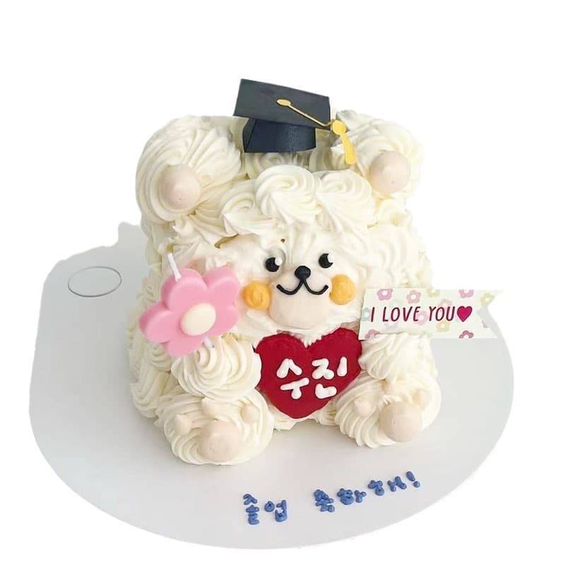 ป้ายปักเค้ก หมวก หมวกปริญญา Congraturation รูปที่ 7