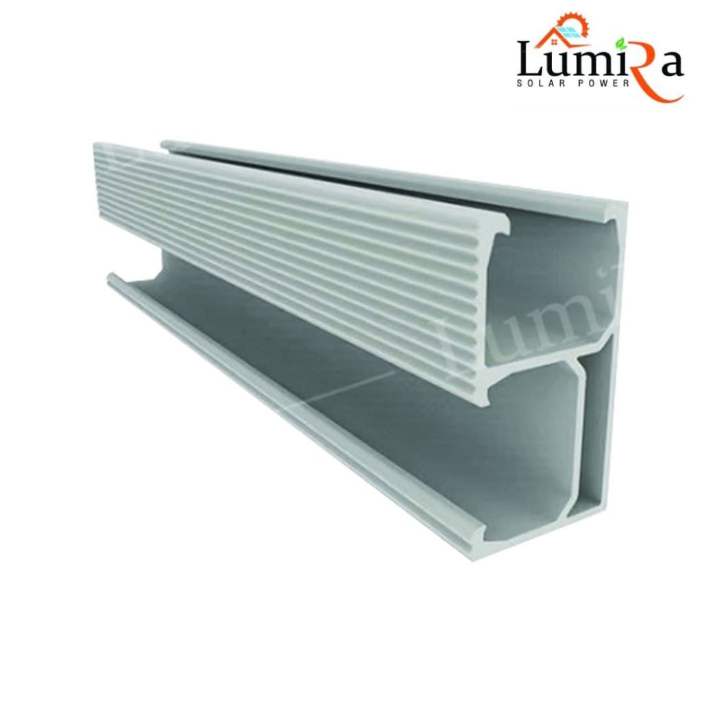 Lumira Solar Mounting อุปกรณ์ติดตั้งโซล่าร์เซลล์รางยึดแผง 2.4เมตร , 4.8เมตร รูปที่ 4