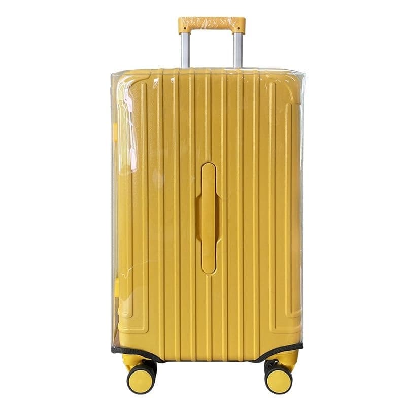 ผ้าคลุมกระเป๋าเดินทาง รุ่นสปอร์ตโปร่งใส PVC รุ่นหนาพิเศษ 26/28/30/32 นิ้ว กันน้ำและทนต่อการสึกหรอ รูปที่ 5
