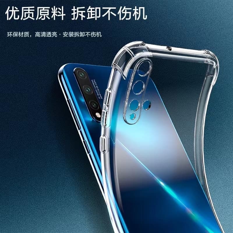 เคสใส กันกระแทก สำหรับNova5T Nova3 Nova3i Nova4 Y5 2019 Y5prime Y5lite Y9S Y9prime Y6S Y7A เคส ใสกันกระแทก ซิลิโคน TPU รูปที่ 5