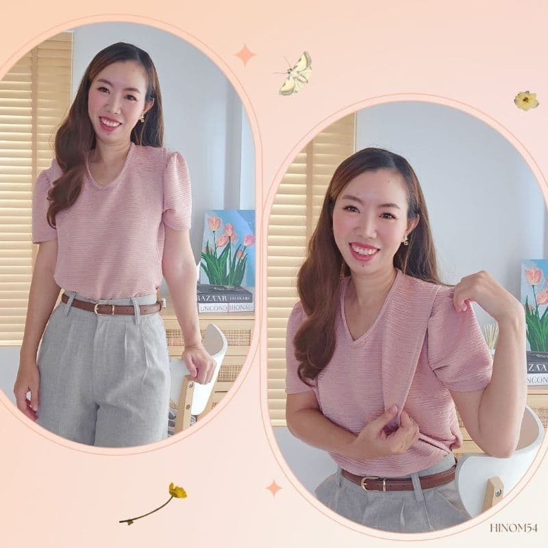 เสื้อให้นม​ รุ่น​ TOFFEE​ ใส่สบายไม่ต้องรีด​ 3 ตัว​/ตัวละ 169฿ รูปที่ 6