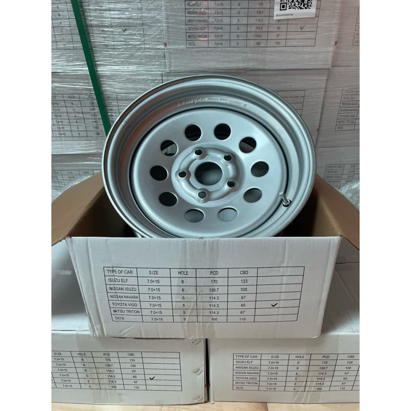 กะทะผ่า ขอบ15 บรรทุกหนัก ของใหม่ มีรับประกัน ยี่ห้อ ATW