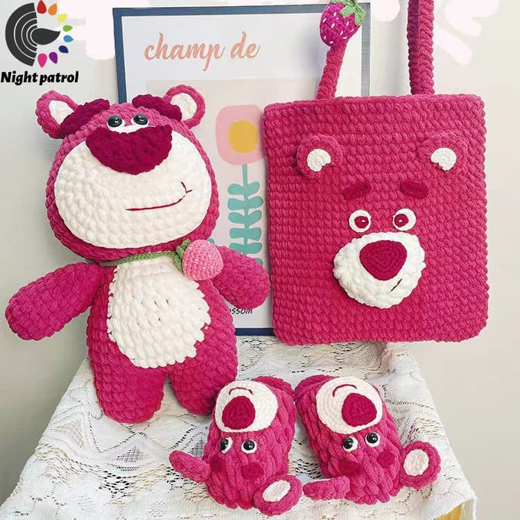 เส้นด้ายถัก สีพื้น 1 ply 100 กรัม ถักมือโครเชต์ DIY จากไทย รูปที่ 5