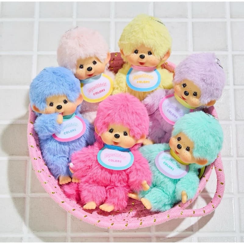 Monchhichi COLORS Keychain ของแท้จาก รูปที่ 1