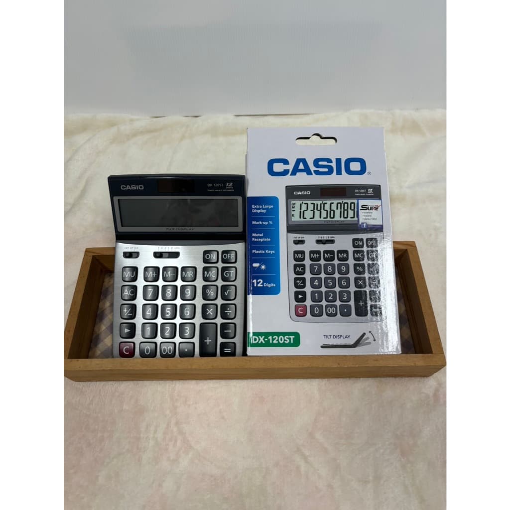 เครื่องคิดเลข Casio DX-120ST 12 หลัก รูปที่ 2