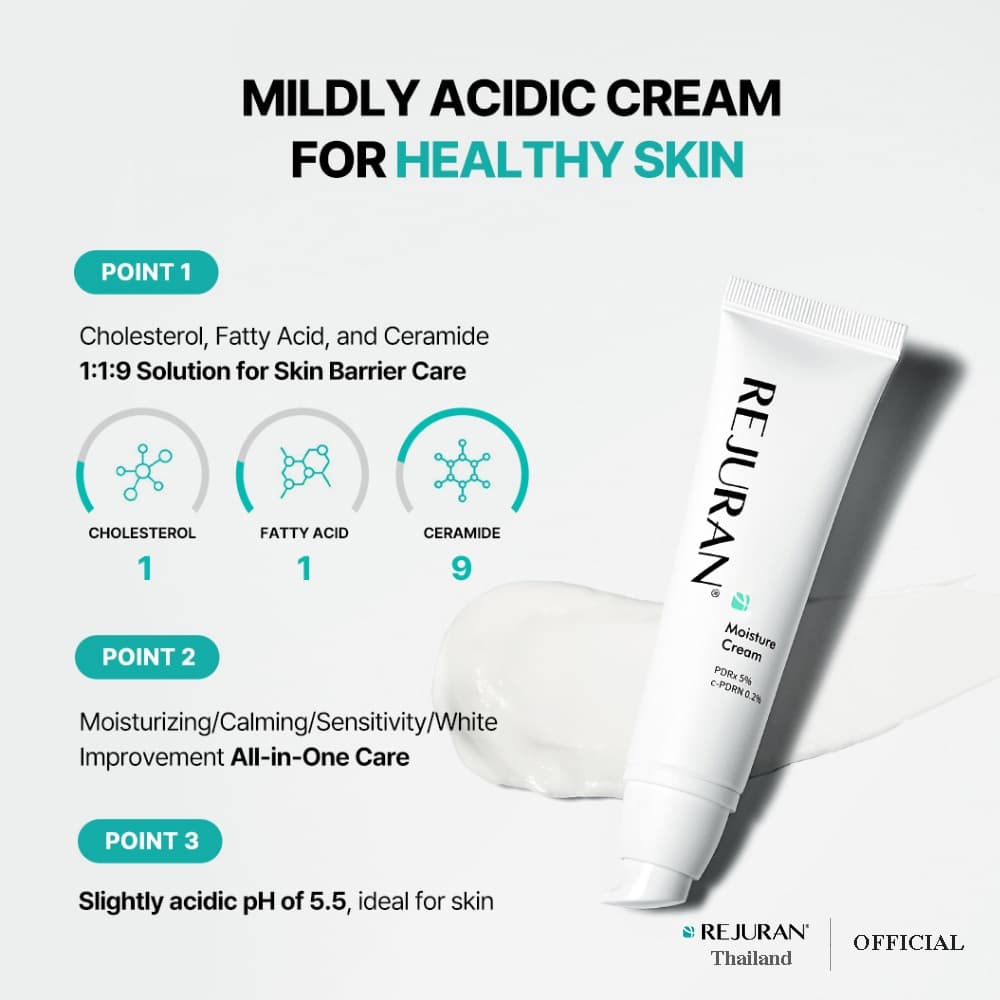 REJURAN MOISTURE CREAM 60g. รีจูรัน มอยส์เจอร์ ครีม รูปที่ 6