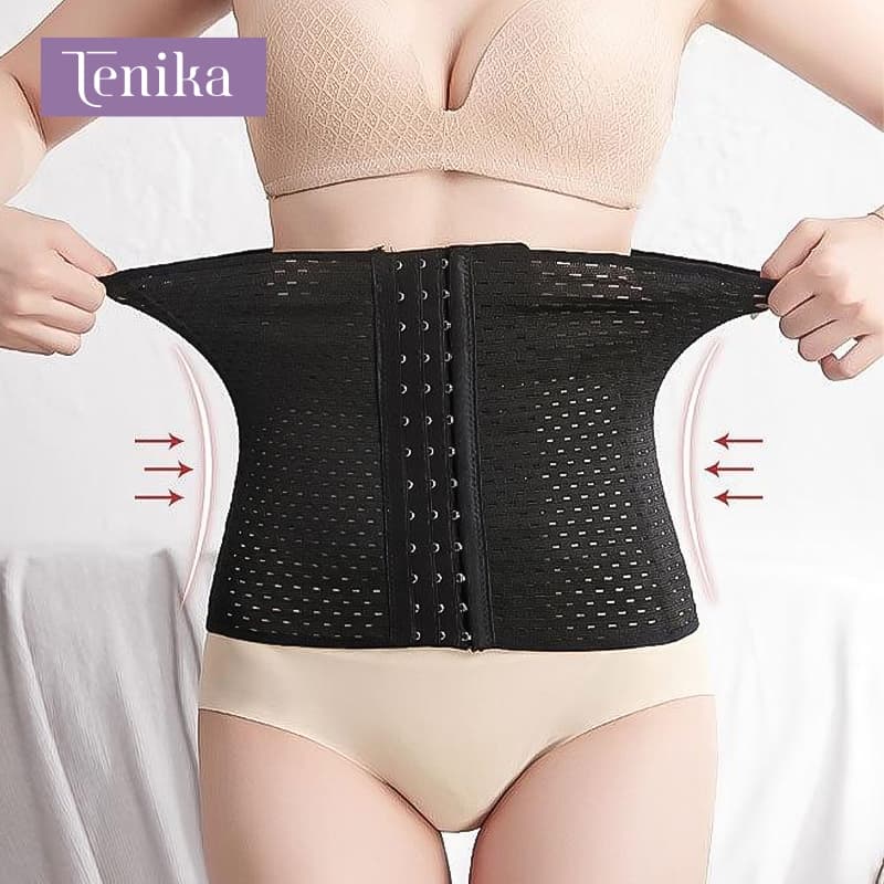 TENIKA รัดเอว กระชับสัดส่วน Corset เข็มขัดรัดหน้าท้อง กระชับสัดส่วน ควบคุมหน้าท้อง SE-001 รูปที่ 3