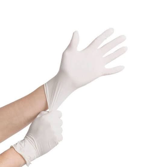 1 คู่ คละไซส์ คละสี Pro Gloves / Pro Clean ถุงมือยาง มีแป้ง รูปที่ 3