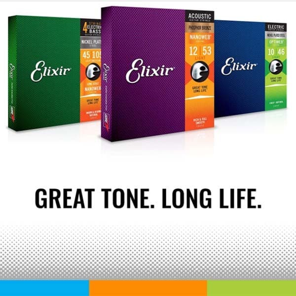สายกีตาร์ไฟฟ้า Elixir รุ่น 19002/19052 พร้อมเคลือบ Optiweb รูปที่ 6