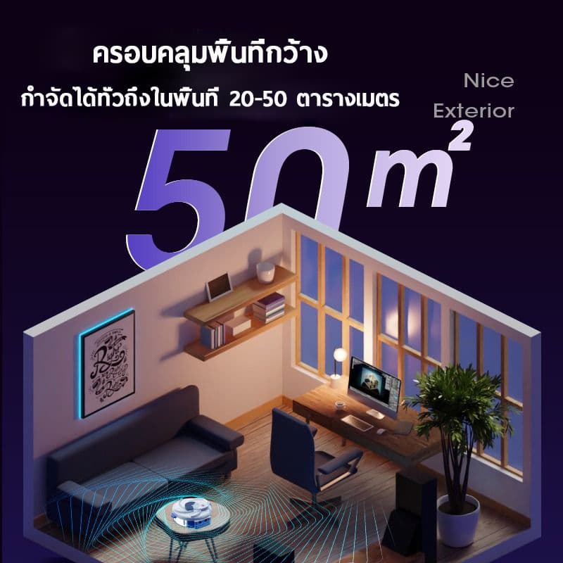 ไม่มีเสียงรบกวน เครื่องดักแมลงวัน สามารถใช้งานซ้ำได้ เสียบแล้วใช้งานได้ทันที ไล่แมลงวัน จับแมลงวันอัตโนมัติ รูปที่ 4