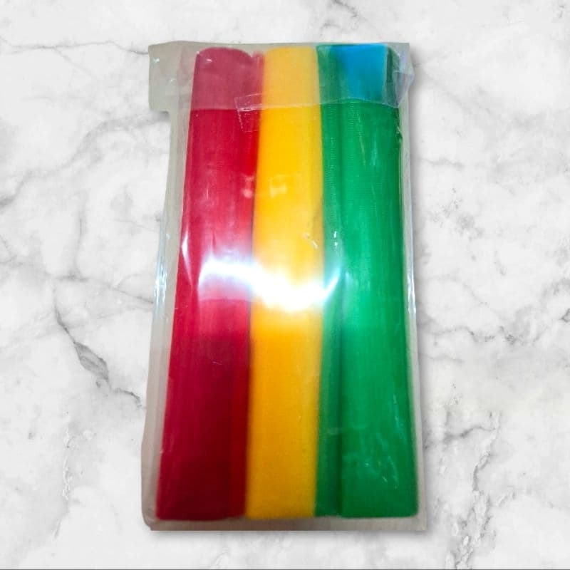 ผ้าแพร 3 | 7 | 9 สี ผ้าสามสี ผ้าเจ็ดสี ผ้าเก้าสี ผ้าผูกศาลพระภูมิ ศาลตายาย ศาลเจ้าที่ ต้นไม้ ผูกรถ รูปที่ 2