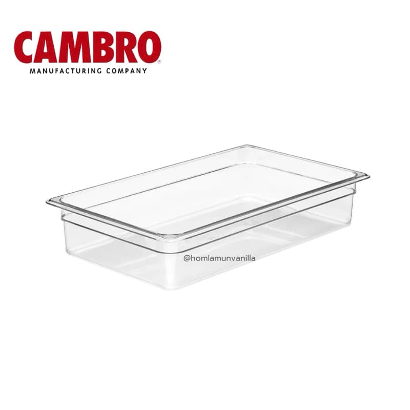 Cambro Food Pan and Lid กล่องบรรจุอาหาร โพลีคาร์บอนเนต ทรงสีเหลี่ยมพร้อมฝาปิด รุ่น Camware Food Pan Seal Cover รูปที่ 4