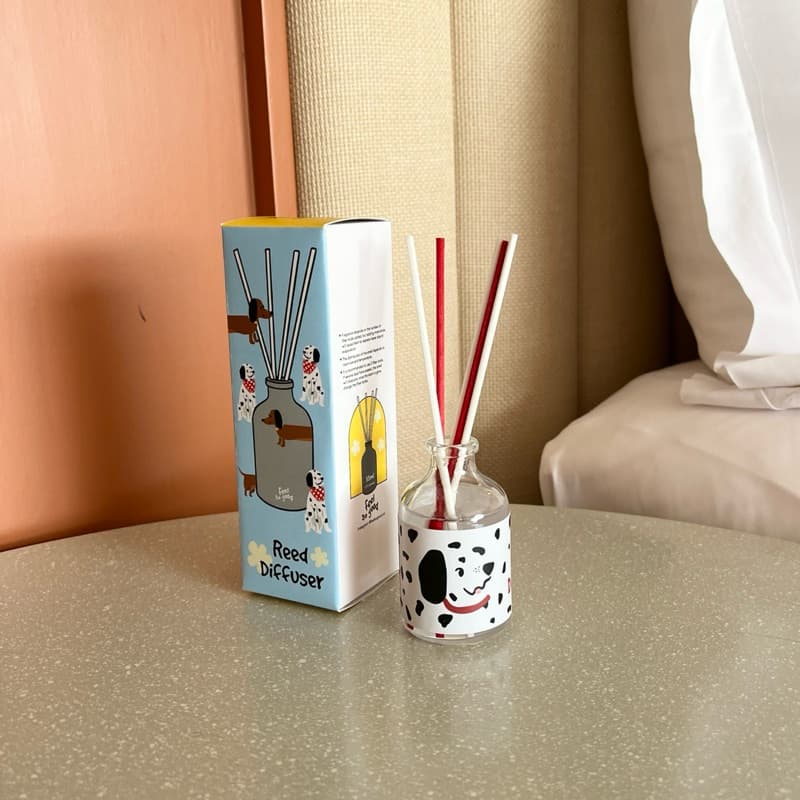 Dalmatian REED DIFFUSER scent Flory ก้านหอมคุณภาพดี หอมกระจายทั่วห้อง รูปที่ 3