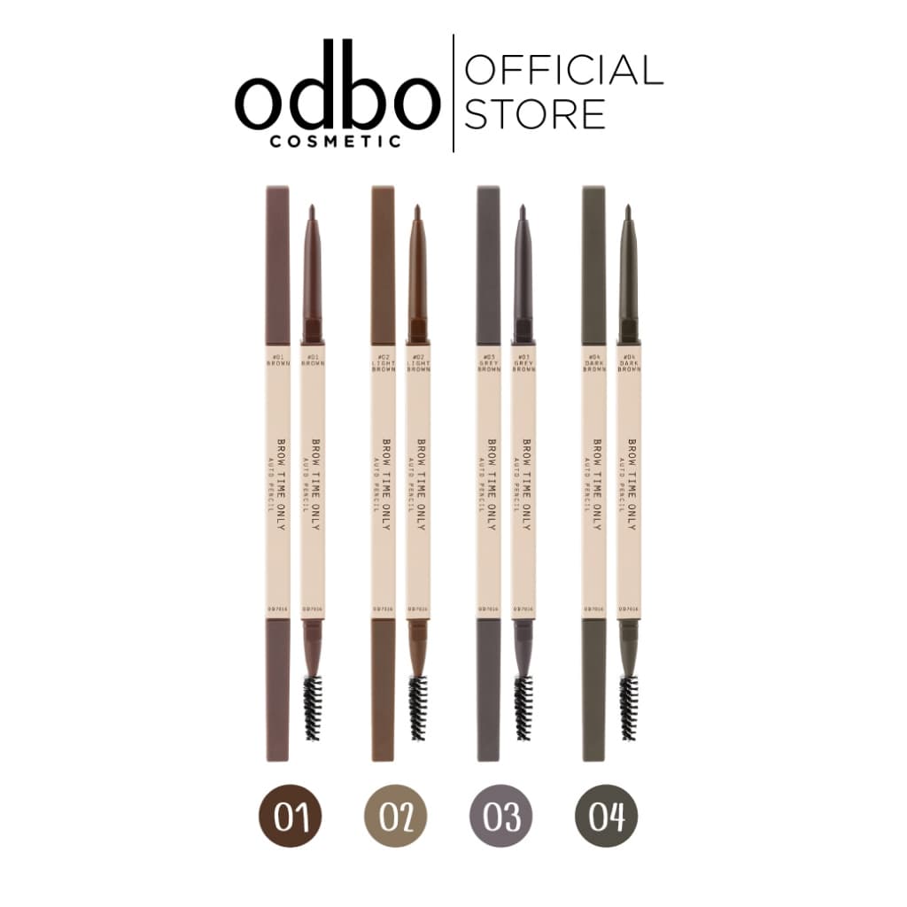 ODBO BROW TIME ONLY AUTO PENCIL OD7016 #ดินสอเขียนคิ้วหัวเรียวเล็ก 1.5mm รูปที่ 1