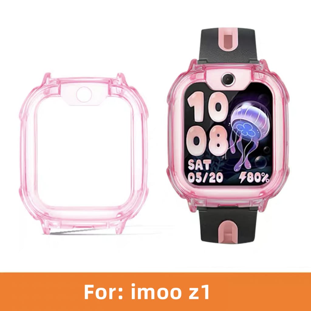 เคส สำหรับ นาฬิกา imoo Z1 Z2 Z3 Z5 Z6 Z7 เคสใส แบบแข็ง ไอมู่ ไอโม่ imoo watch phone รุ่น Z1 Z2 Z3 Z5 Z6 Z7 เคสซิลิโคน รูปที่ 6