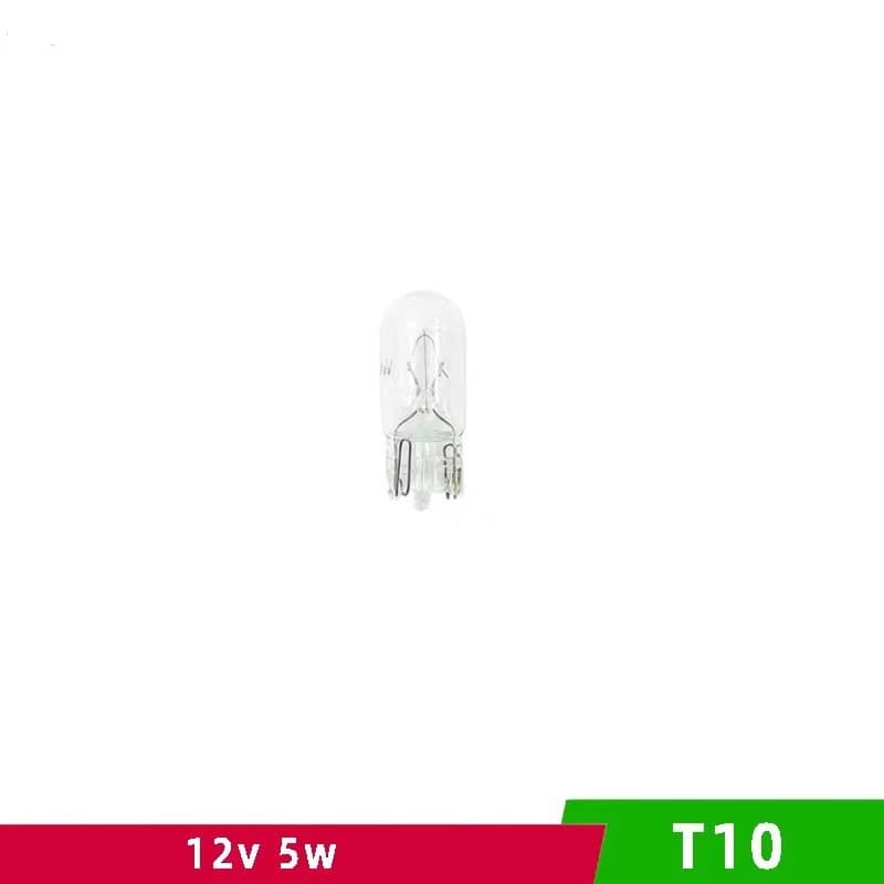 1 หลอด หลอดไส้ ขั้วเสียบ T10 หลอดไฟท้าย หลอดไฟเบรค อย่างดี 5W 12V 1 ไส้ แบบเสียบ มีหลายสีให้เลือก รูปที่ 7