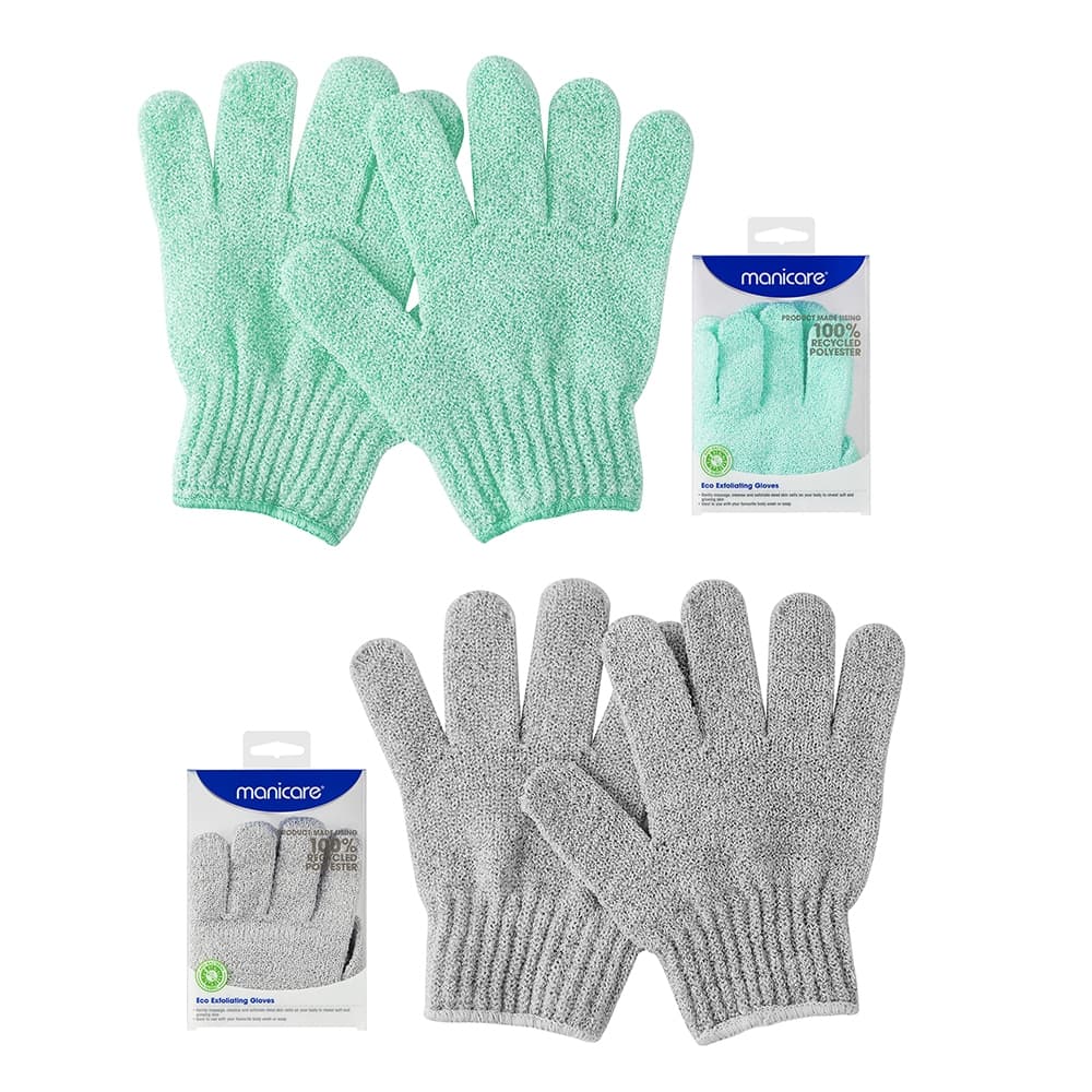 Manicare ถุงมือขัดตัว M26018 ECO EXFOLIATING GLOVES รูปที่ 2