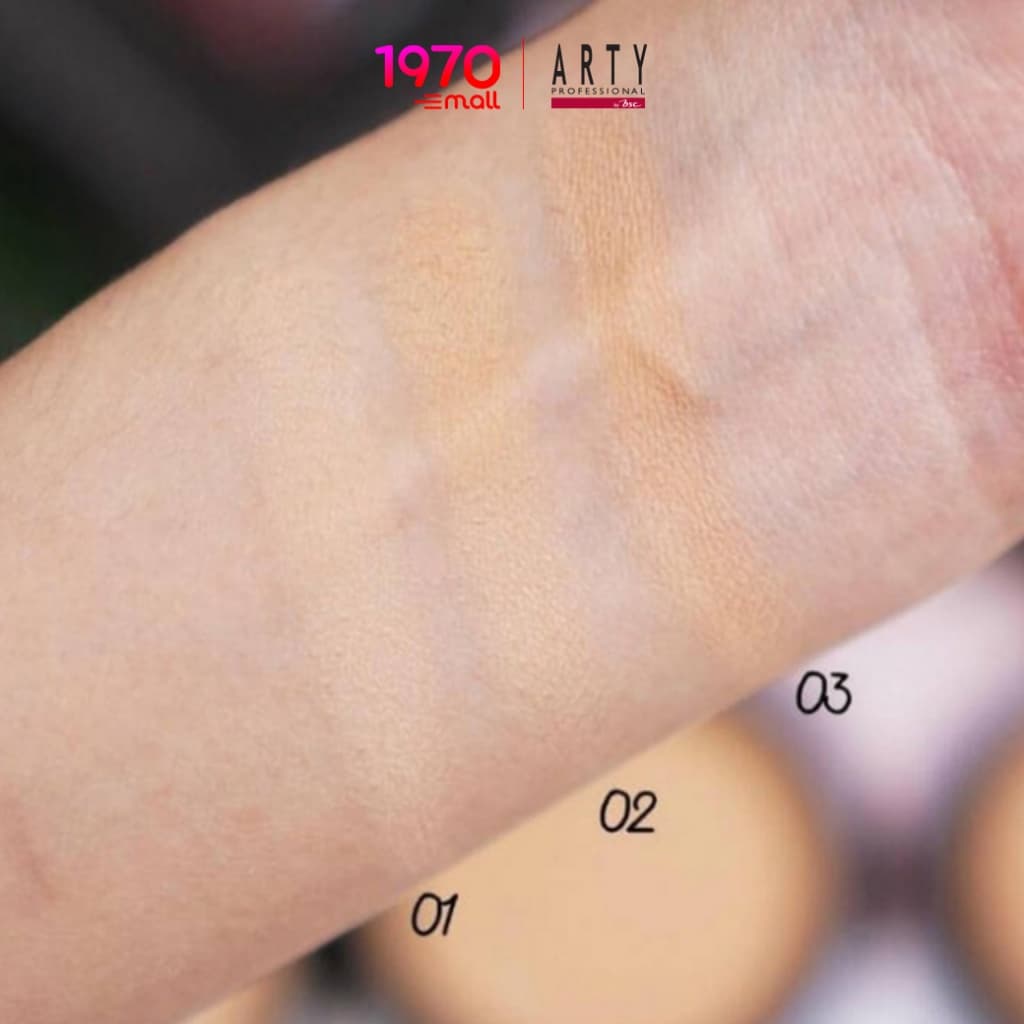 ARTY แป้งผสมรองพื้น Super Perfect Powder SPF25 11g. คุมมัน ผิวเนียนตลอดวัน รูปที่ 4