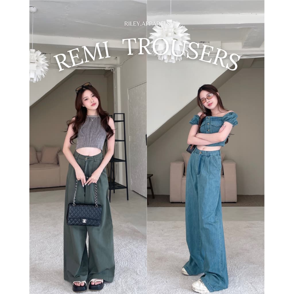 Riley.apparels - Remi Trousers 9084 ได้เฉพาะกางเกง รูปที่ 1
