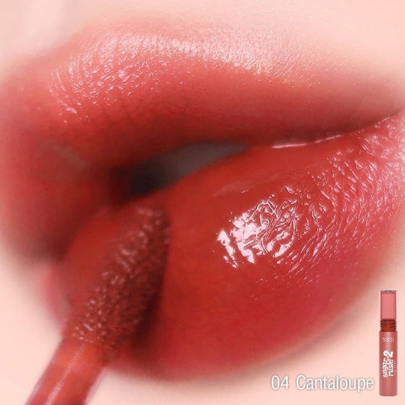 SASI sugar rush! lip tint 3g ศศิ ซูการ์ รัช ลิป ทิน แท้ 100% หลอดพลาสติกสีแดง รุ่นเก่าและรุ่นใหม่ รูปที่ 5